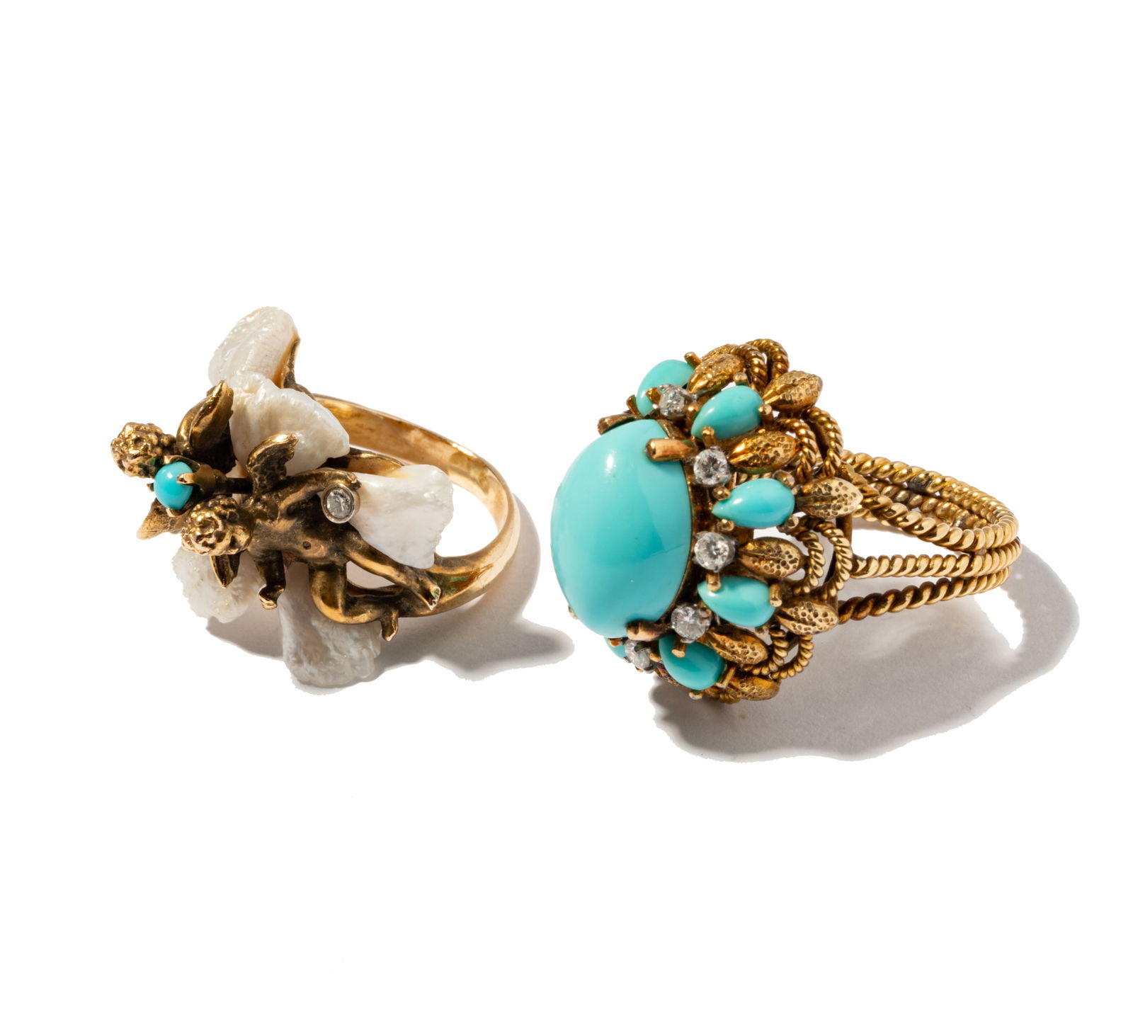 Two Yellow Gold Rings (1 of 4)