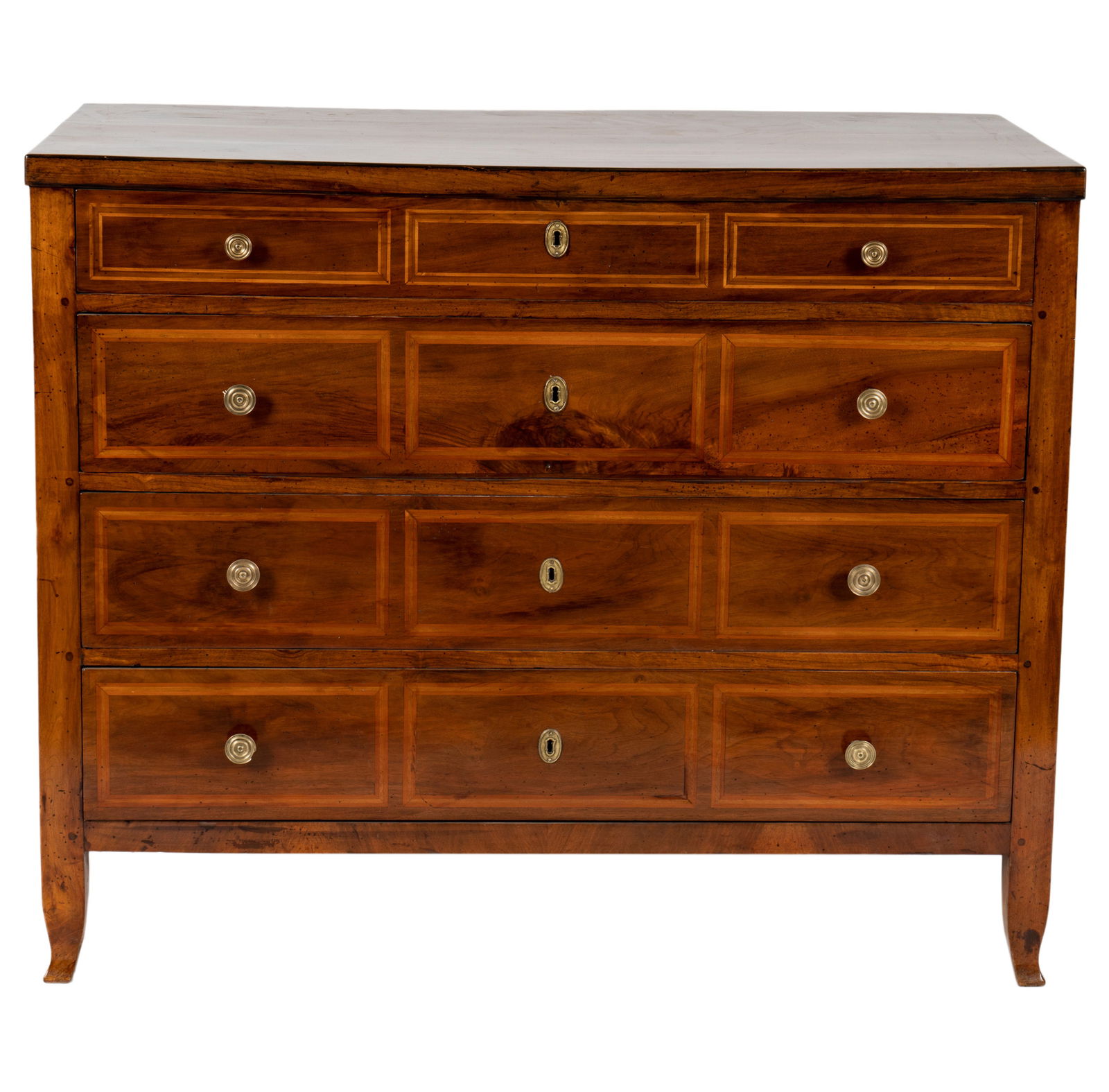 An Italian Neoclassical Inlaid Commode (1 of 8)