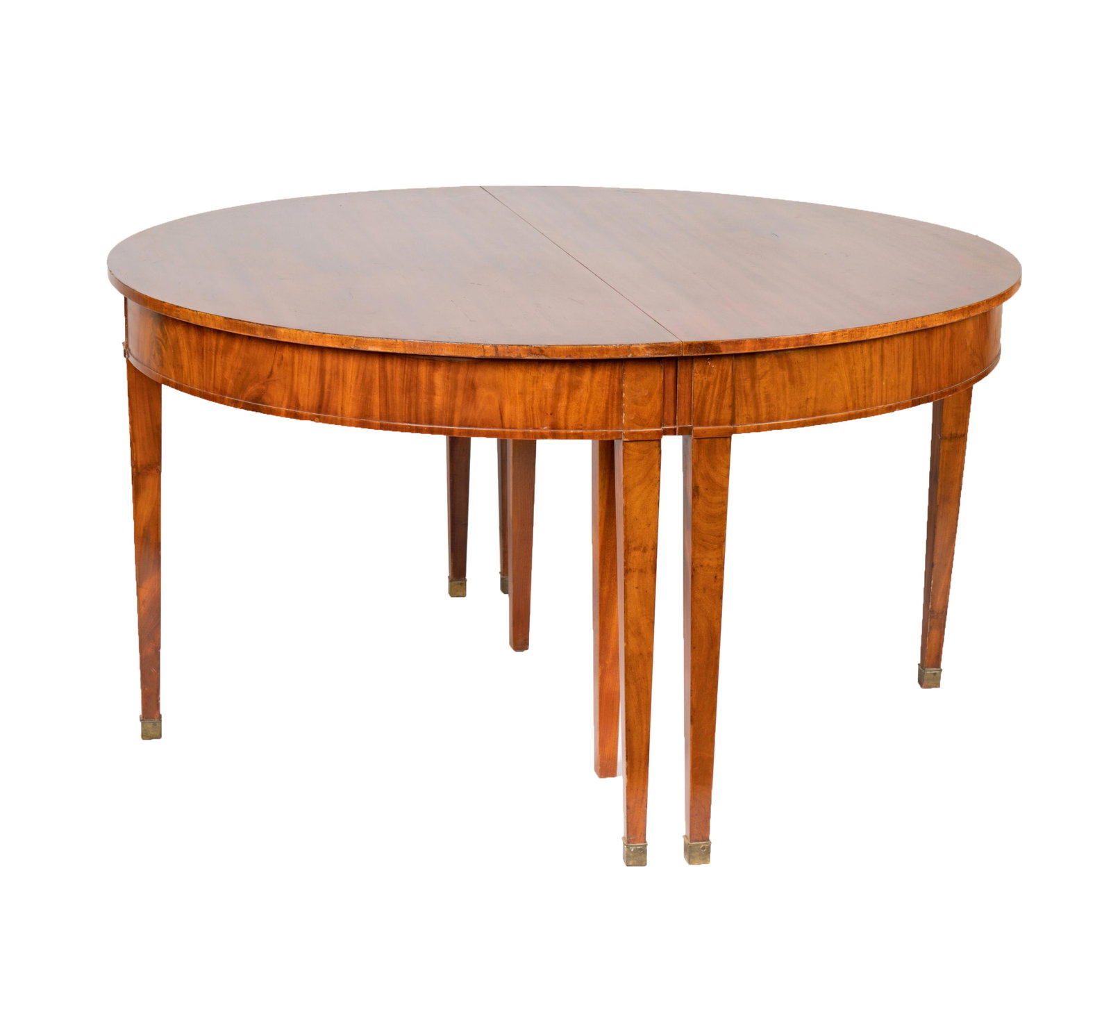 A French Directoire Mahogany Round Dining Table (1 of 12)