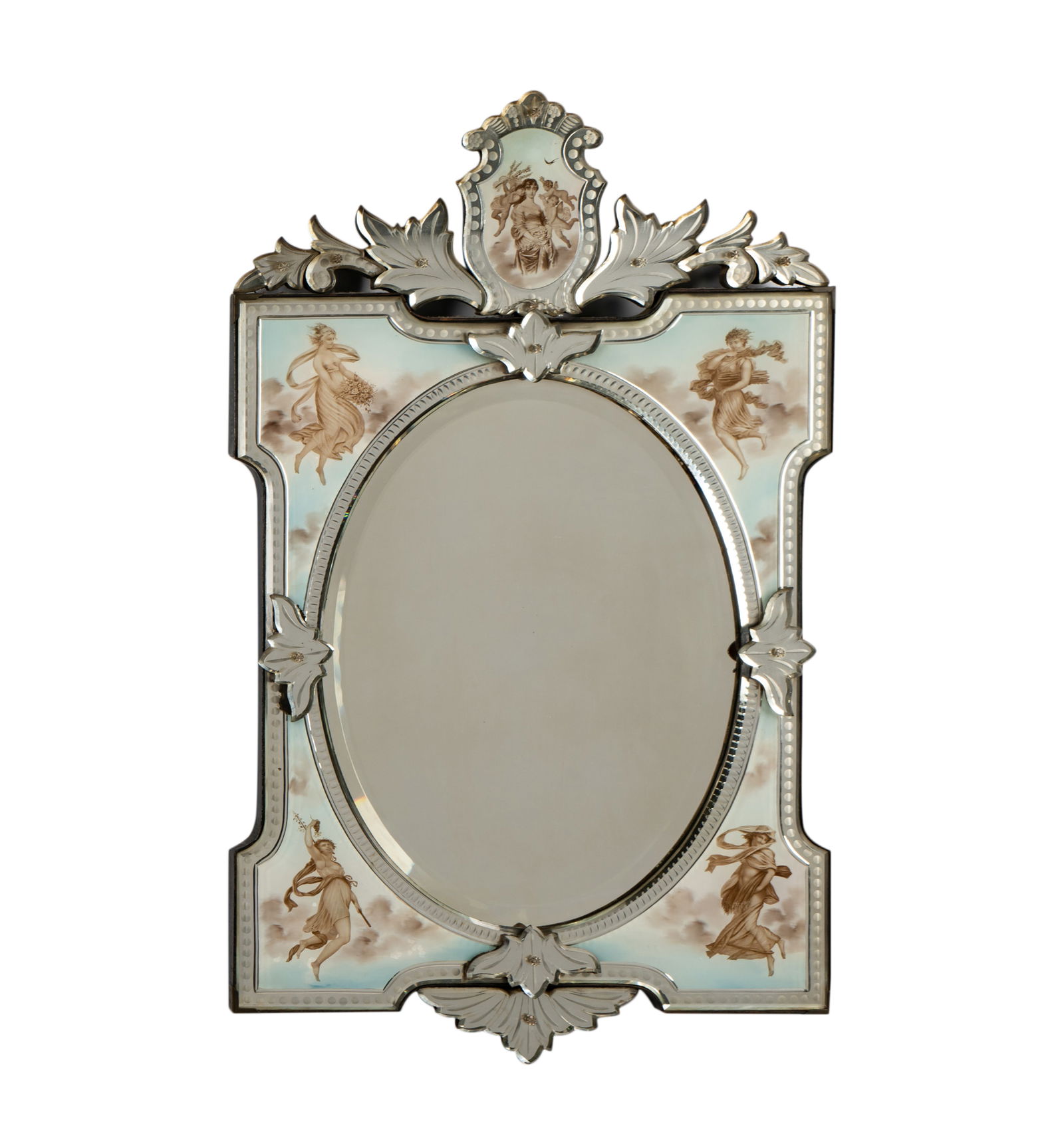 A Venetian-Style Eglomise Mirror (1 of 7)
