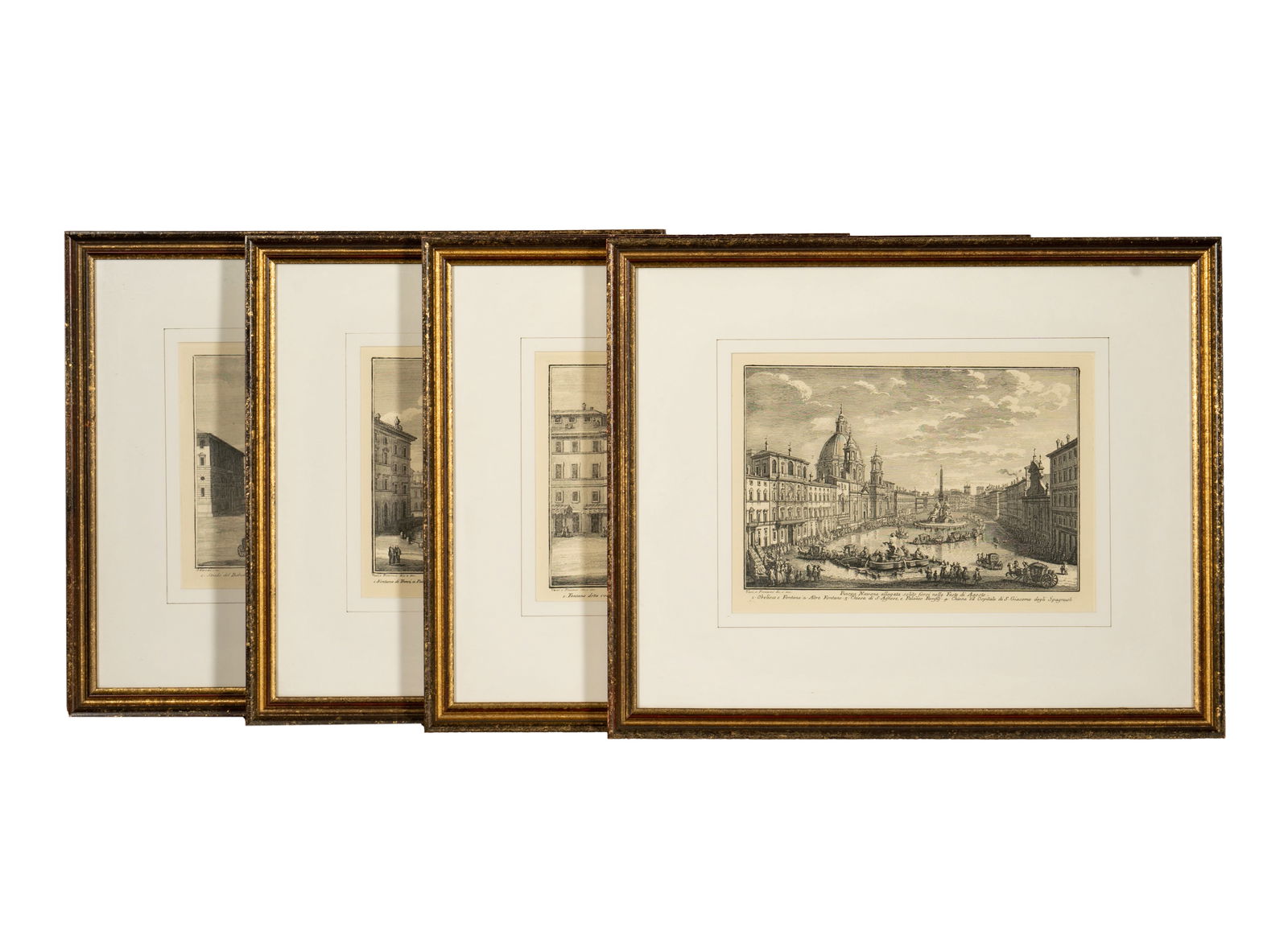 Giuseppe Vasi and G.B. Piranesi: Four Views of Rome (1 of 10)
