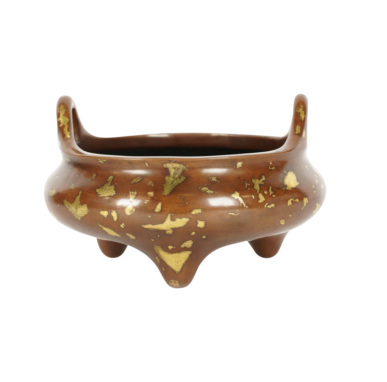 A Chinese Bronze Footed Tripod Censer (1 of 8)