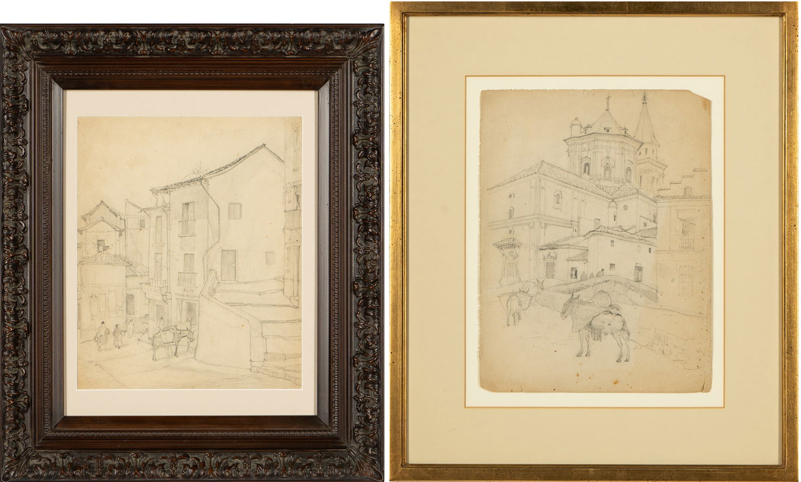 Arthur G. Rider, 1886-1975, Two Works (Spanish Scenes (1 of 19)