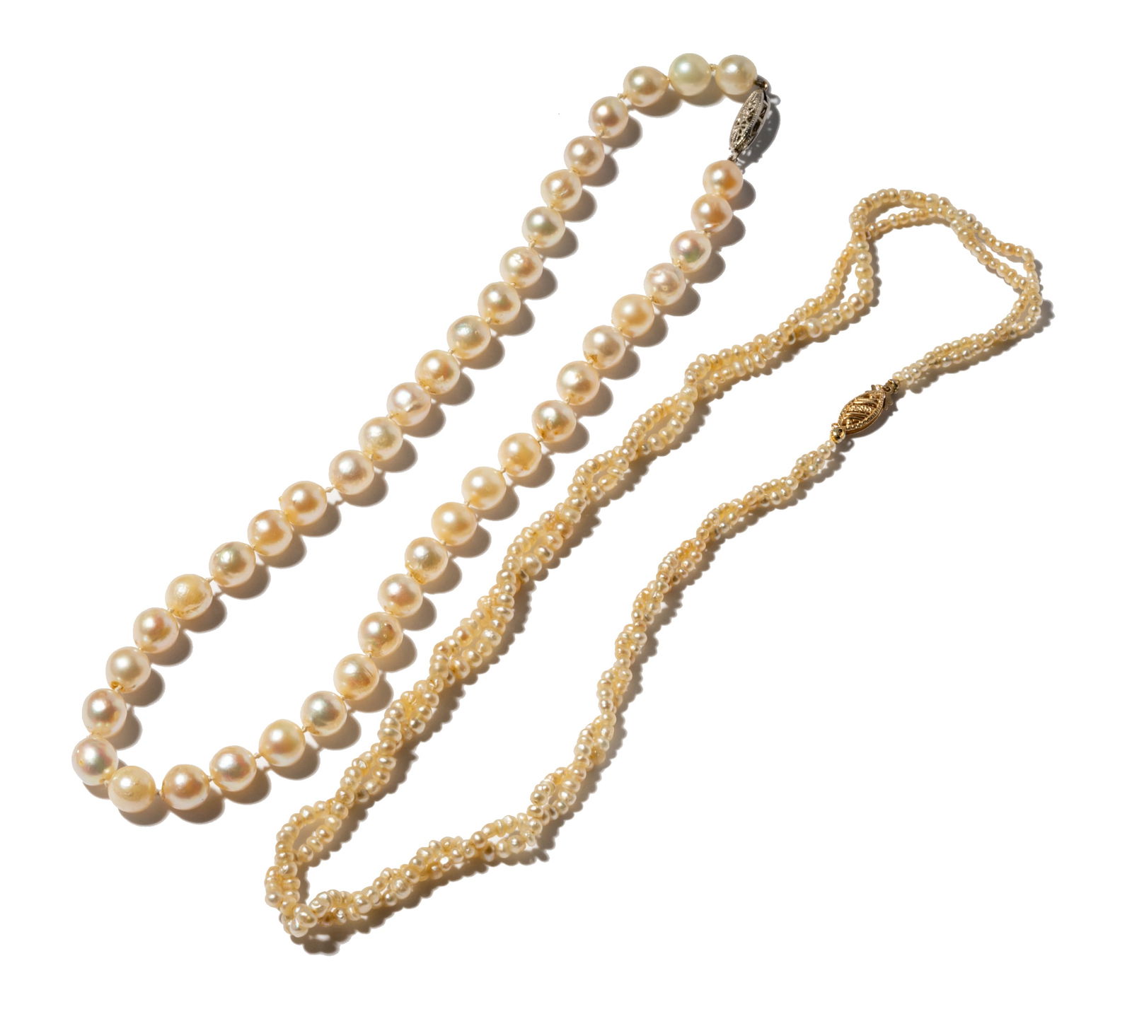 Two Pearl Necklaces (1 of 6)