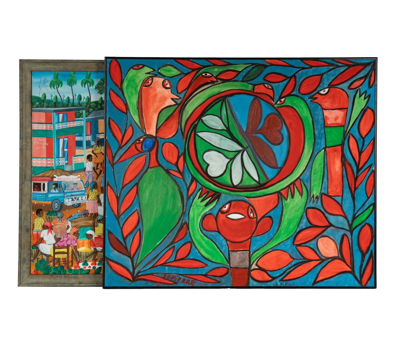 Haitian School: Two Works (1 of 18)