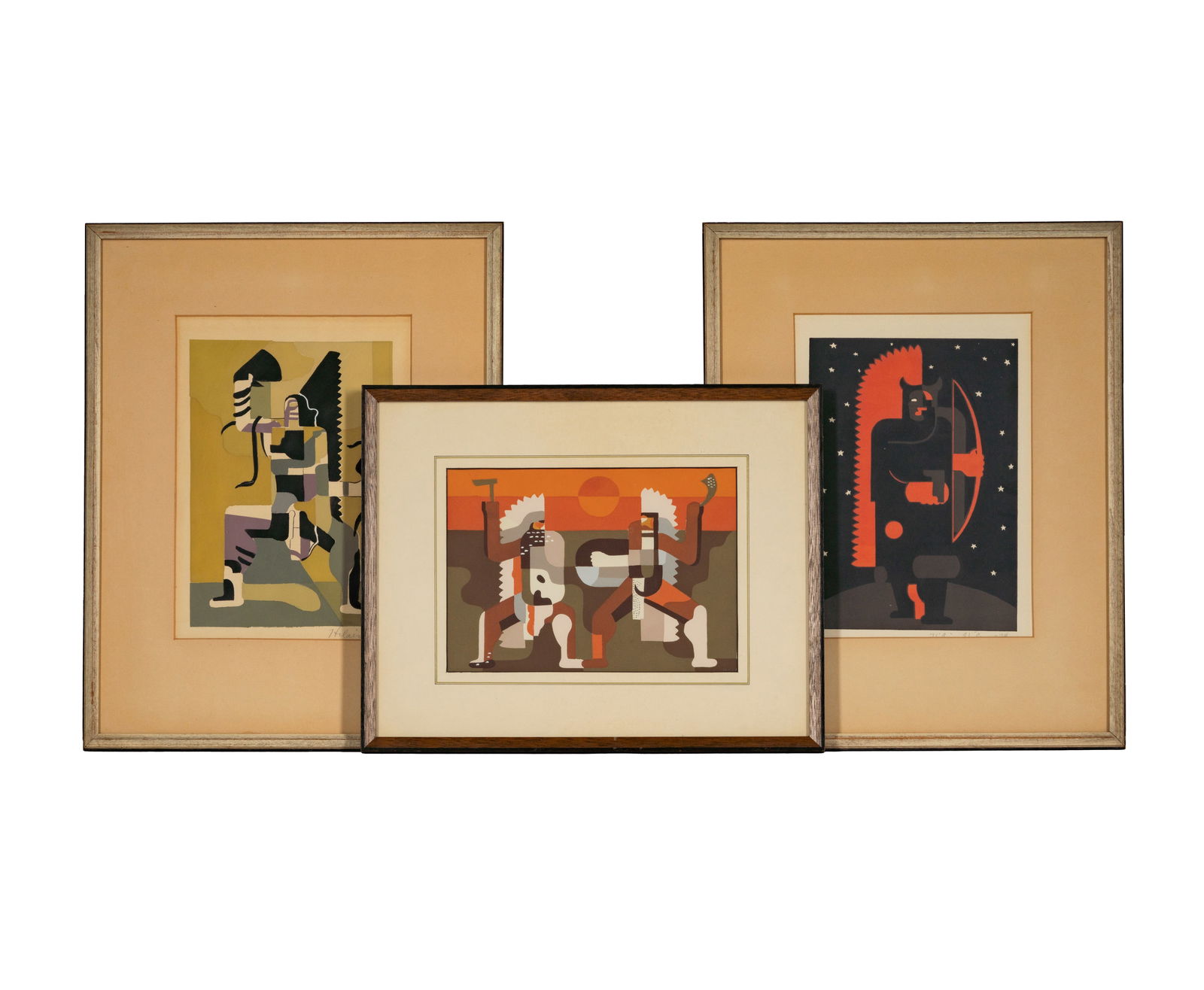 Hilaire Harzberg Hiler (1898 - 1966): Three Works (1 of 13)