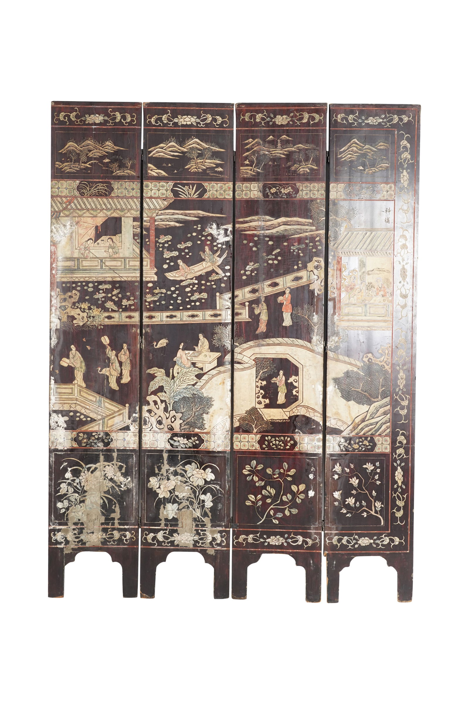 A Chinese Eight-Panel Screen (1 of 19)