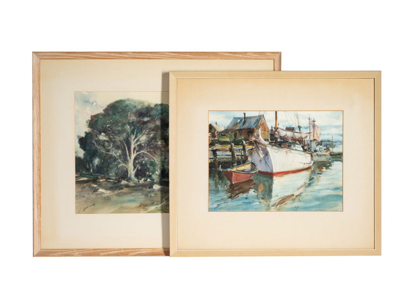 James Milton Sessions (1882 - 1962): Two Works (1 of 13)