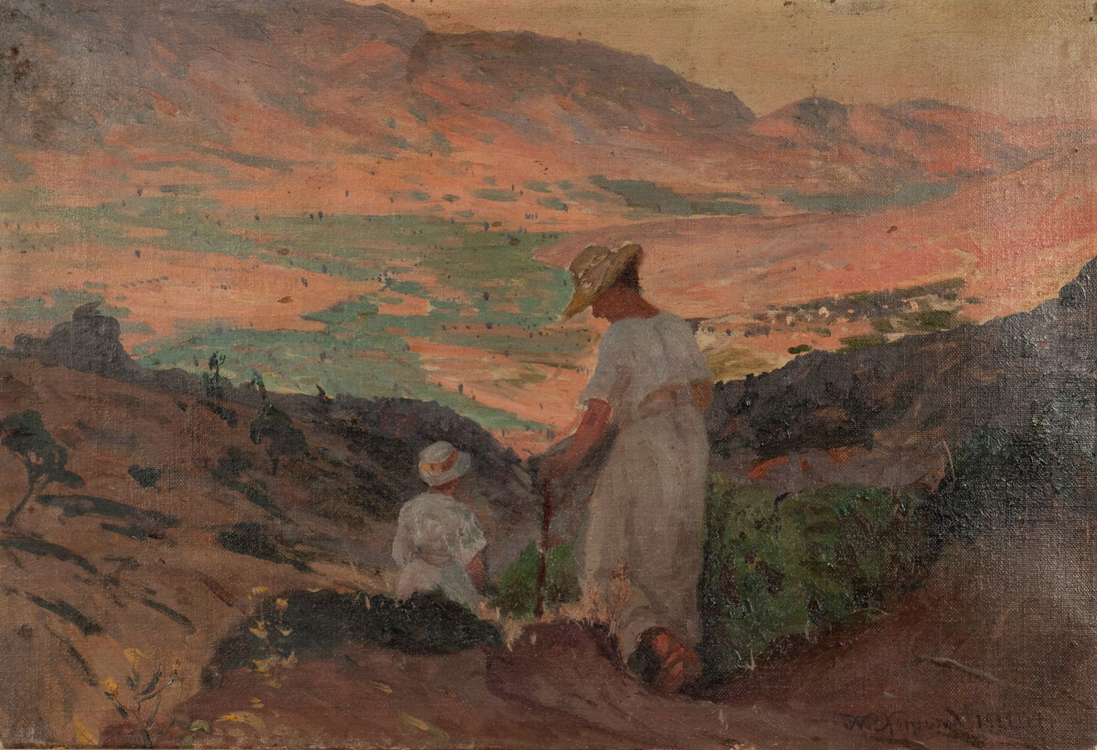 Early 20th Century: Figures in Landscape (1 of 8)