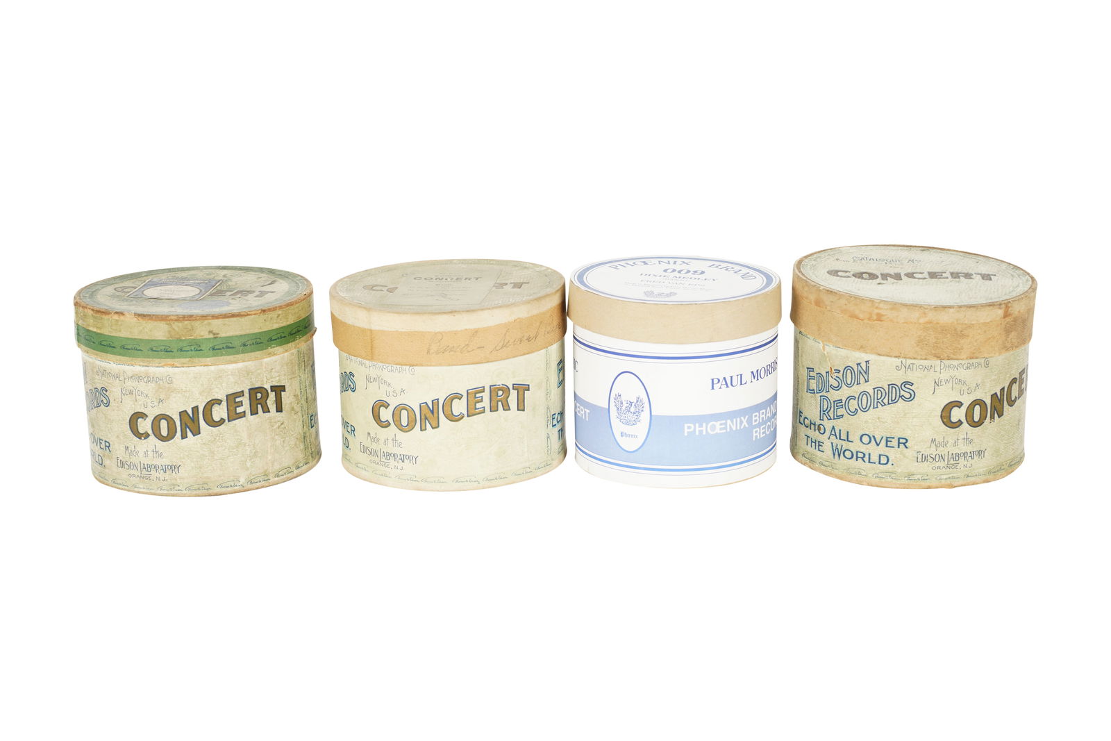 Three Edison Cylinder Records (1 of 7)