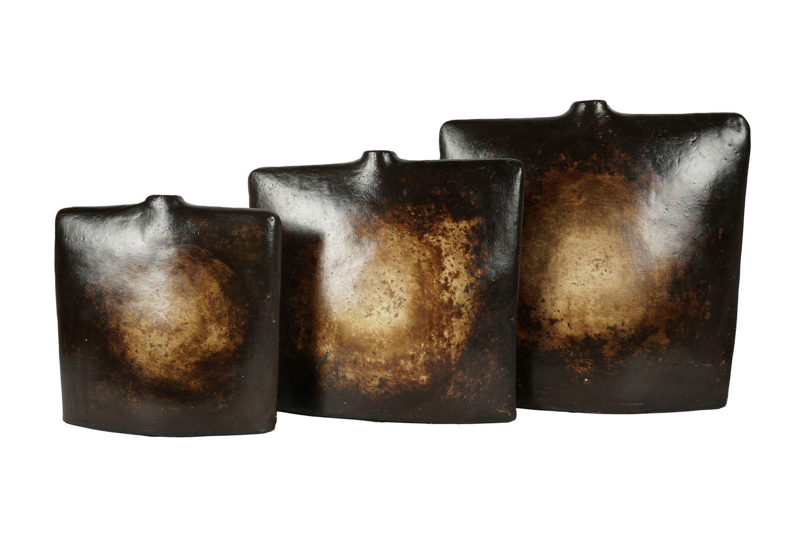 A Set of Three Mexican Pottery Vases (1 of 8)