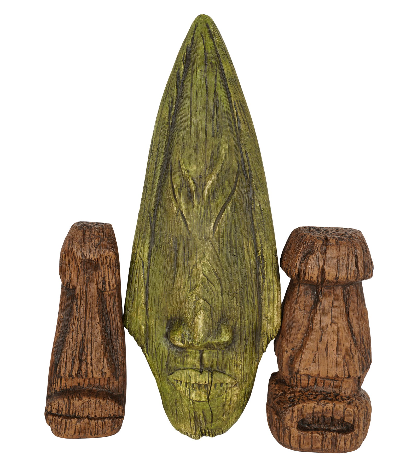 A Randotti Tiki Mask and Two Statues (1 of 15)
