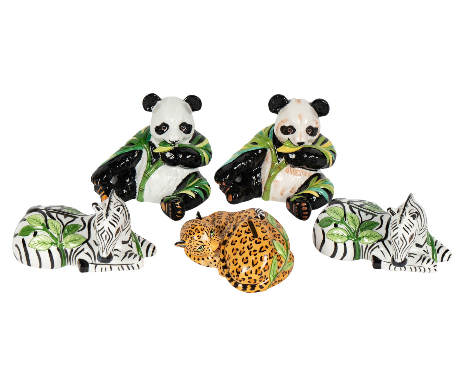 A Collection of Lynn Chase Porcelain Animal Coin Banks (1 of 14)