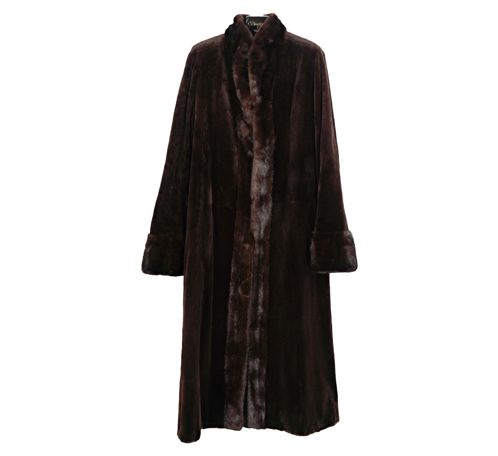 A Full Length Reversible Sheared Mink Coat (1 of 8)