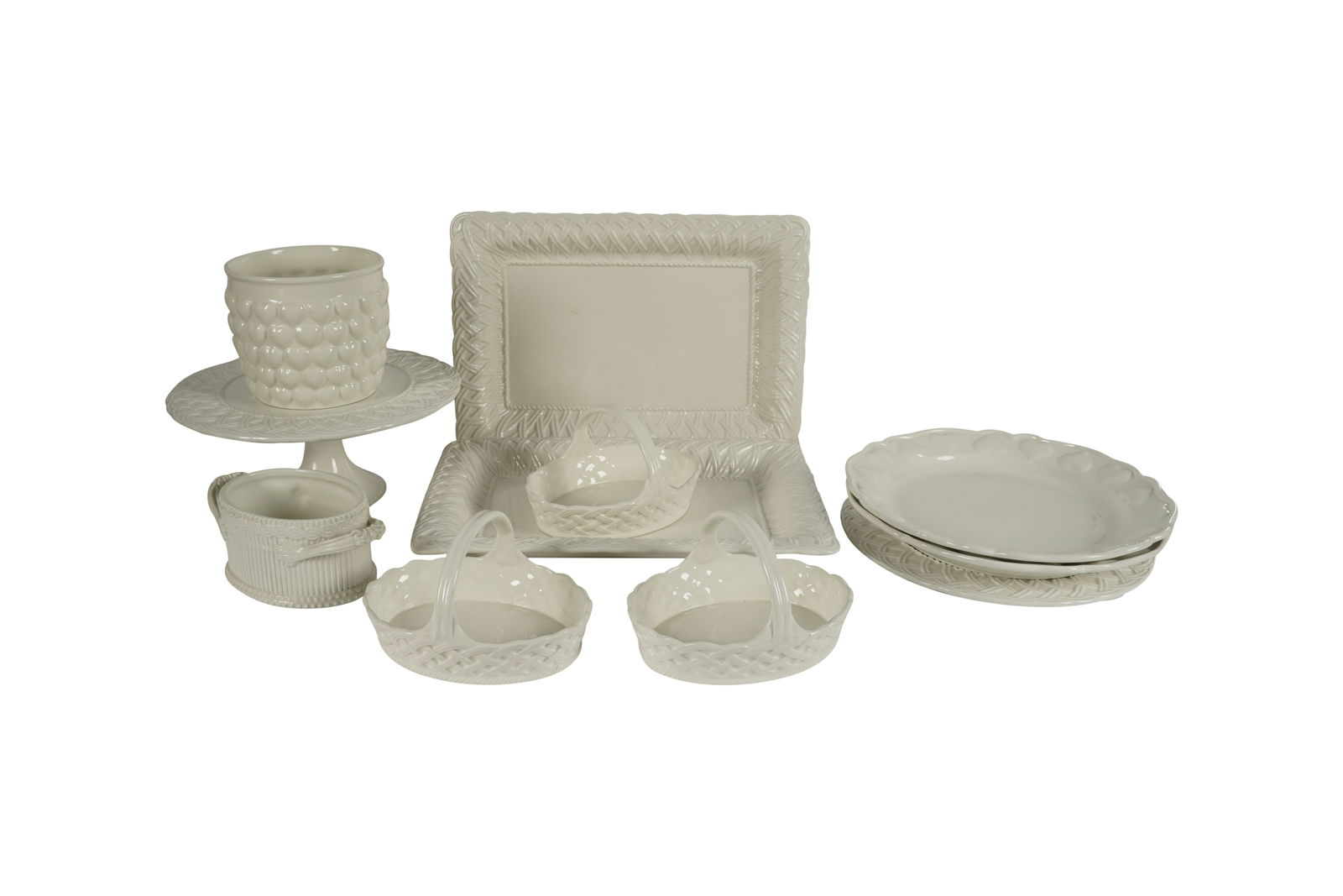 A Sibyl Connolly for Tiffany and Co. White-Glazed Ceramic Service (1 of 14)