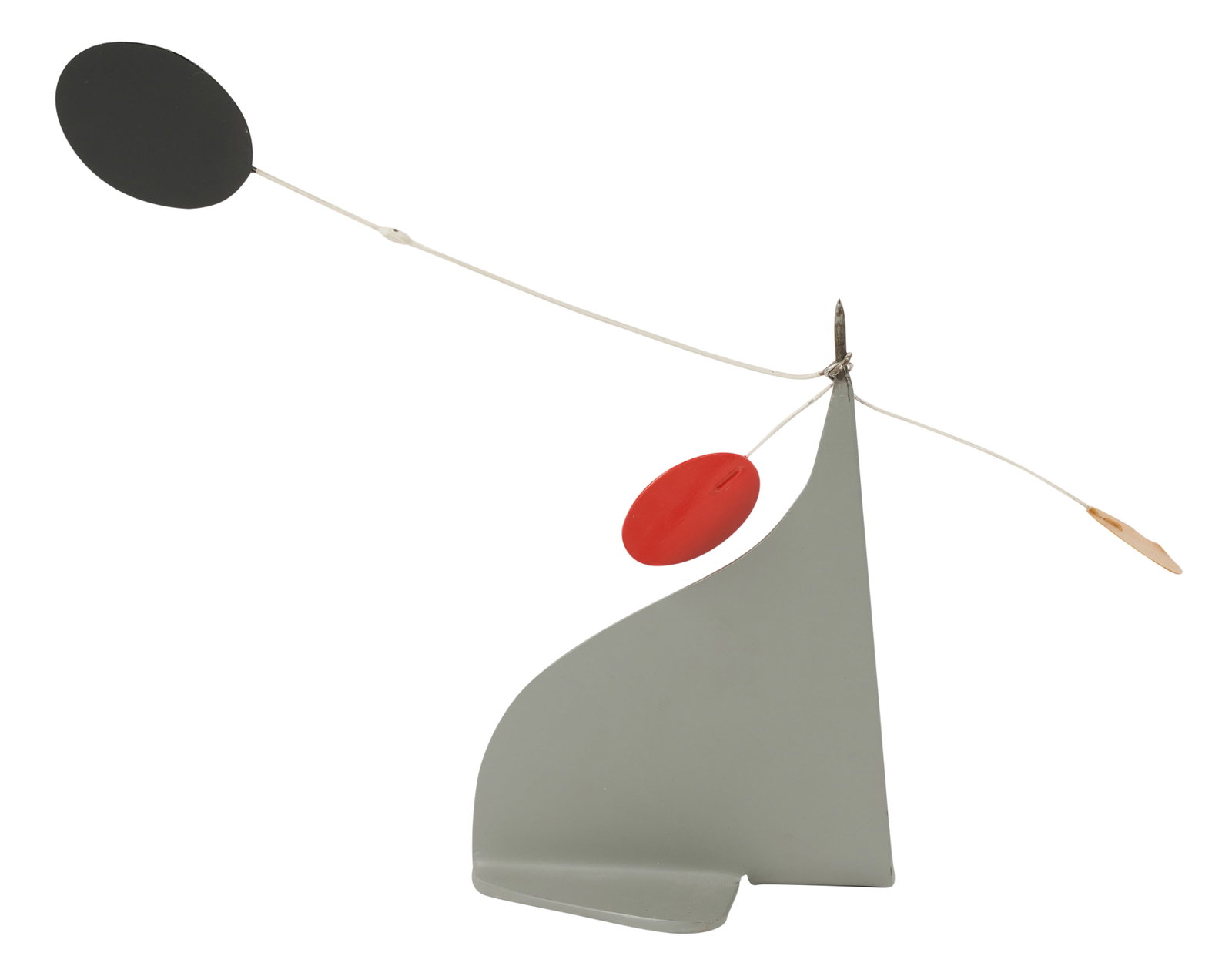 An Abstract Mobile: unsigned 9 x 12 1/2 x 3 1/4 in. (22.9 x 31.8 x 8.3 cm.) Provenance: A Brentwood CA Estate