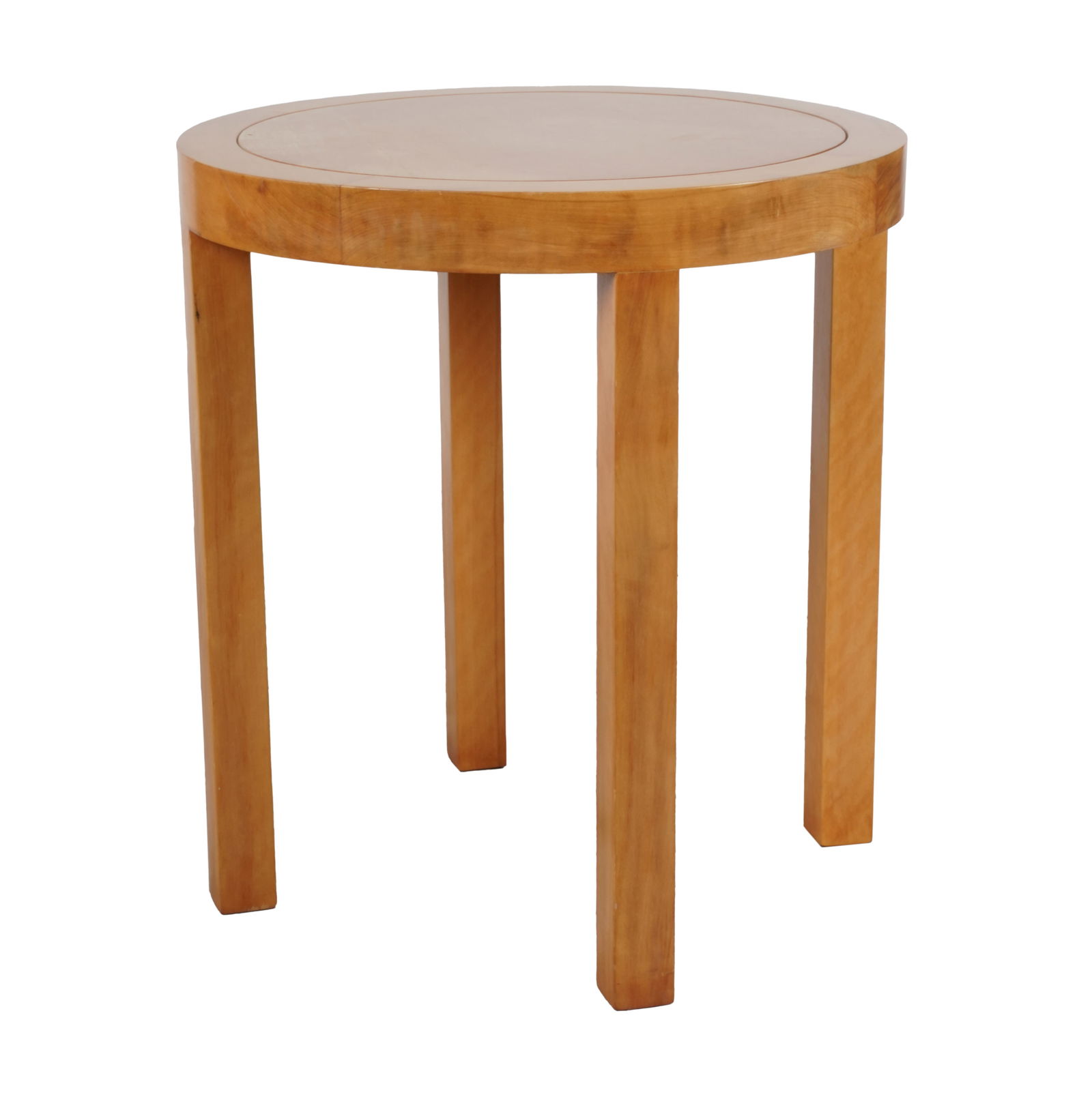 A Contemporary Round Lamp Table (1 of 6)