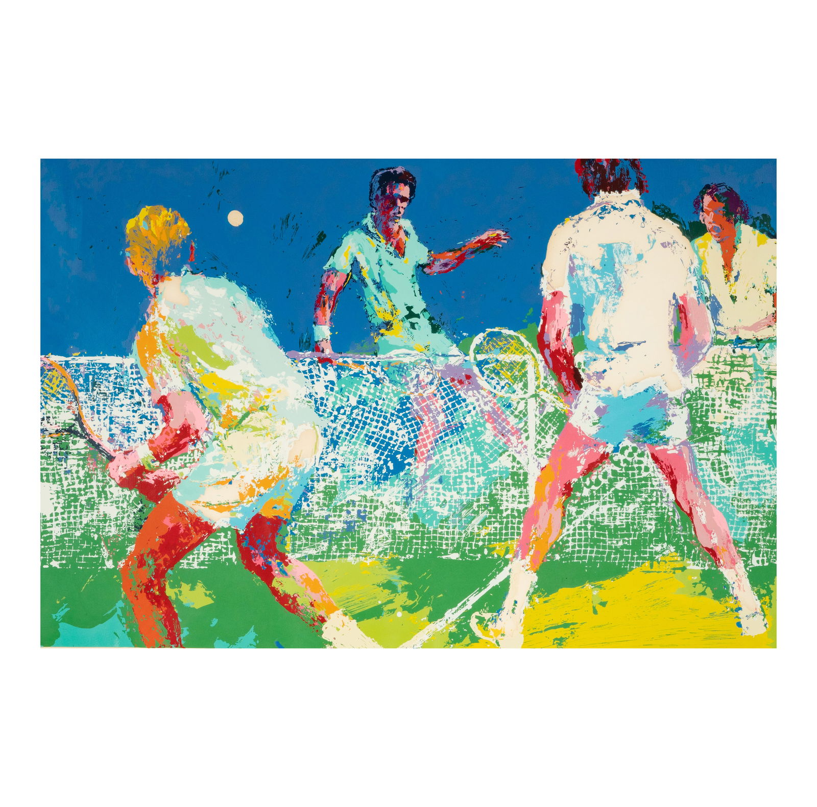 Leroy Nieman (1921-2012): Men's Doubles (1 of 11)