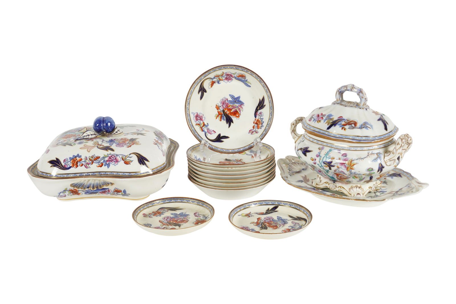 A Royal Worcester Porcelain Partial Service (1 of 13)