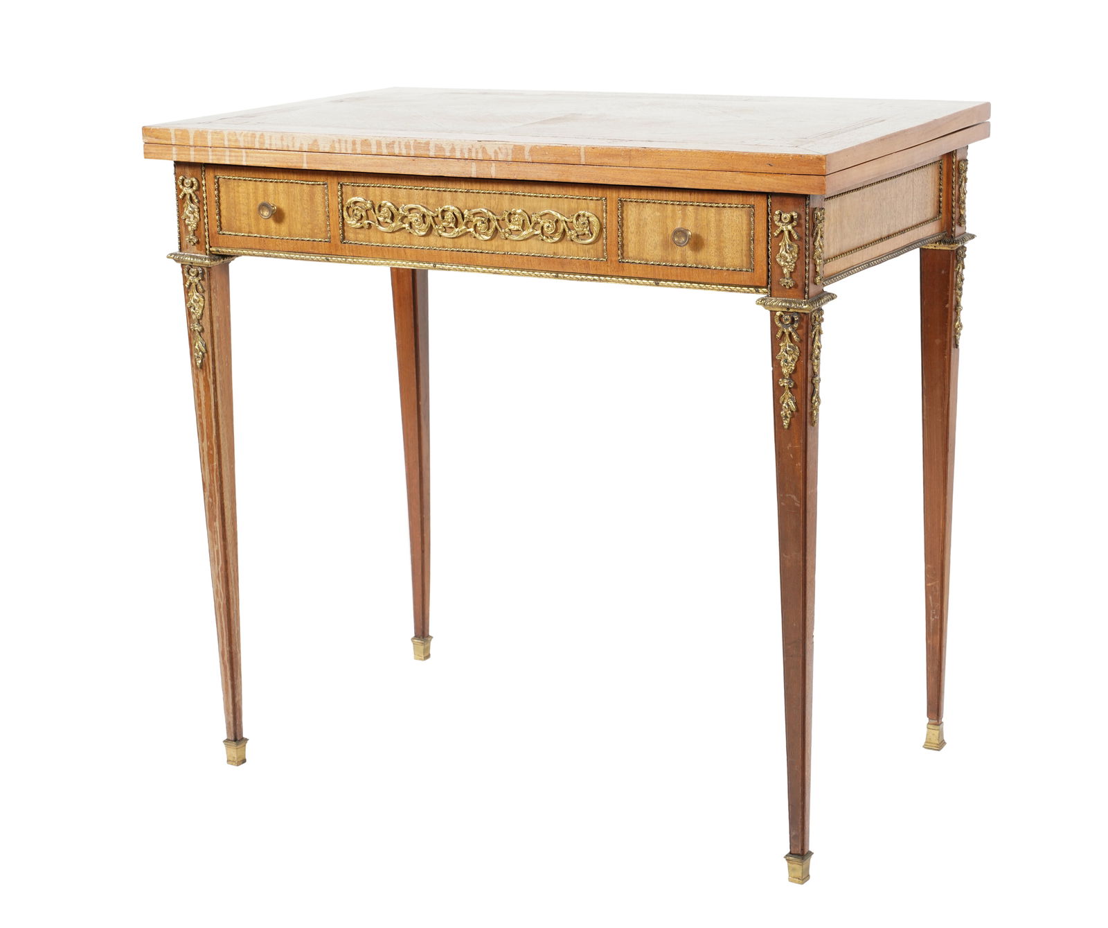A French Louis XVI Flip-Top Console (1 of 9)