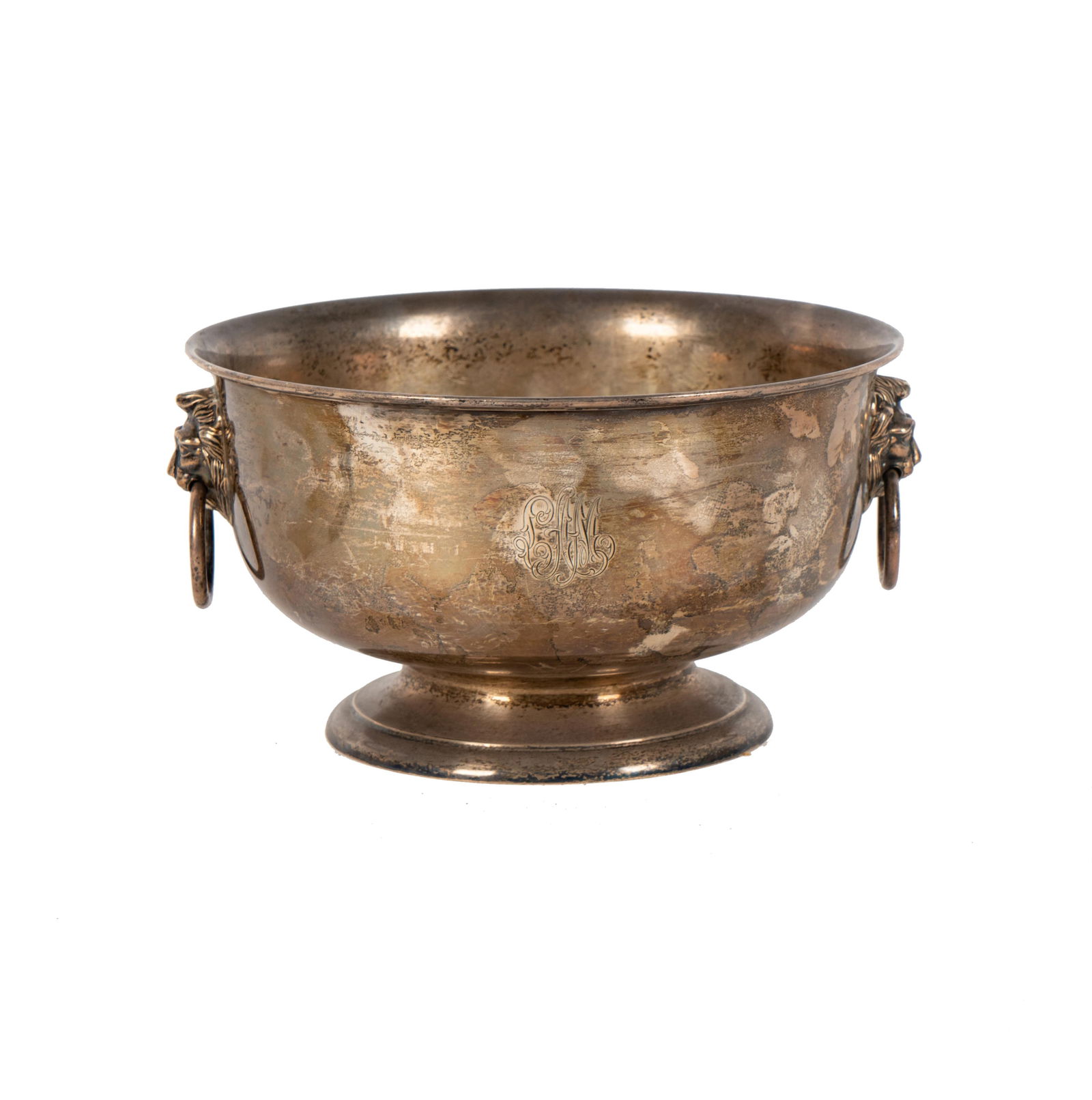 A George V Sterling Footed Bowl (1 of 10)