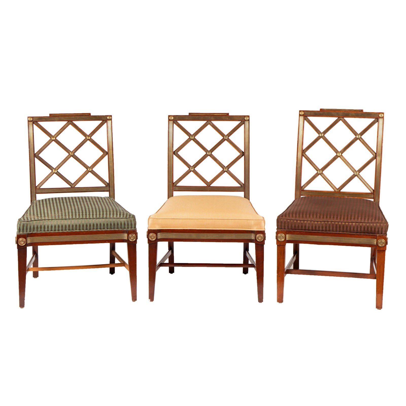 L. Rossi: Three Russian Neoclassical-Style Chairs (1 of 19)