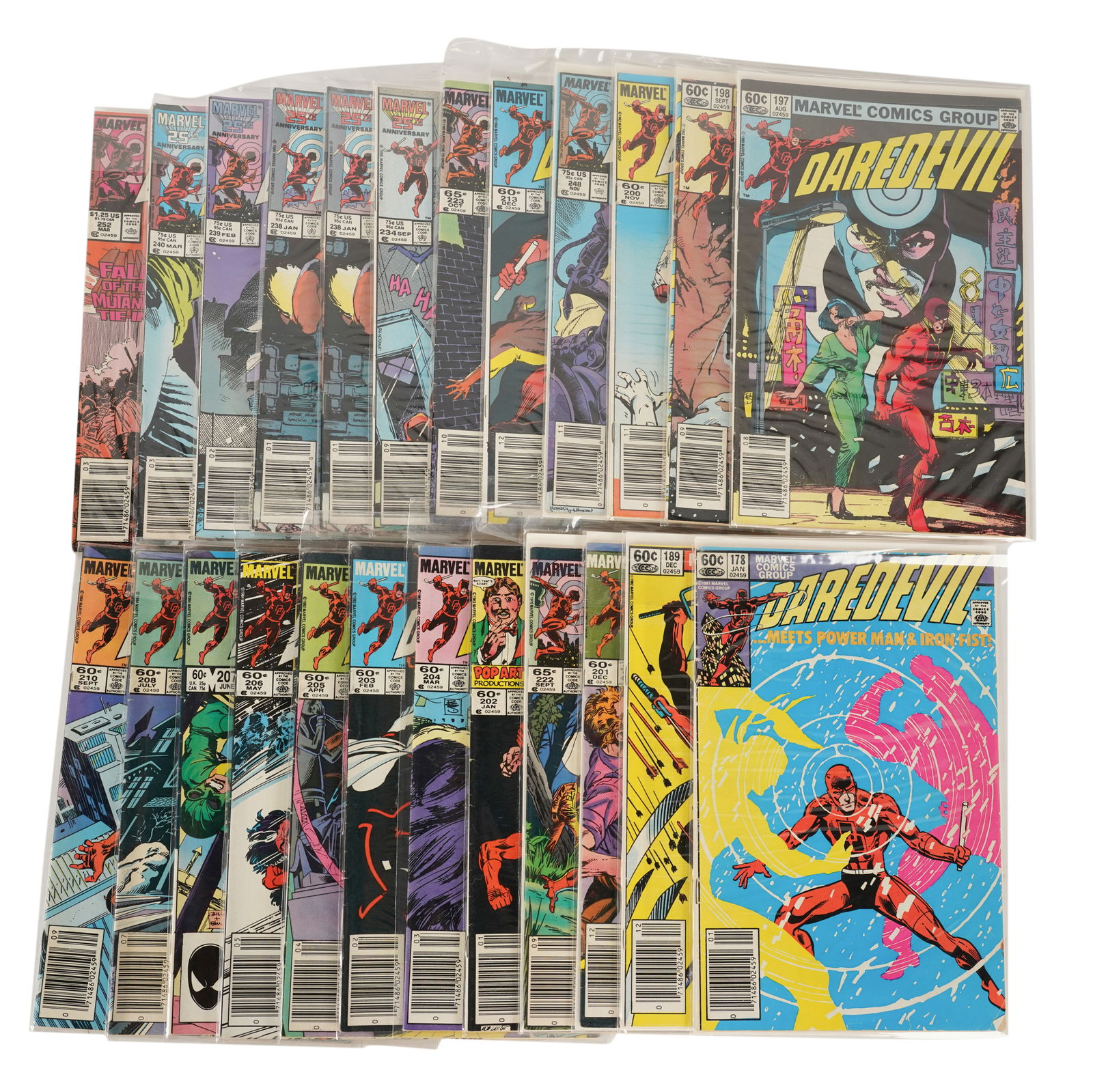 A Collection of Marvel Daredevil Comic Books (1 of 5)