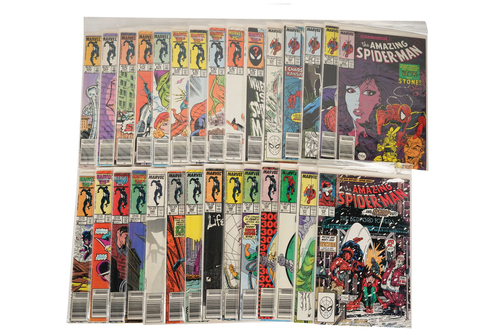 A Group of The Amazing Spiderman Comic Books (1 of 5)
