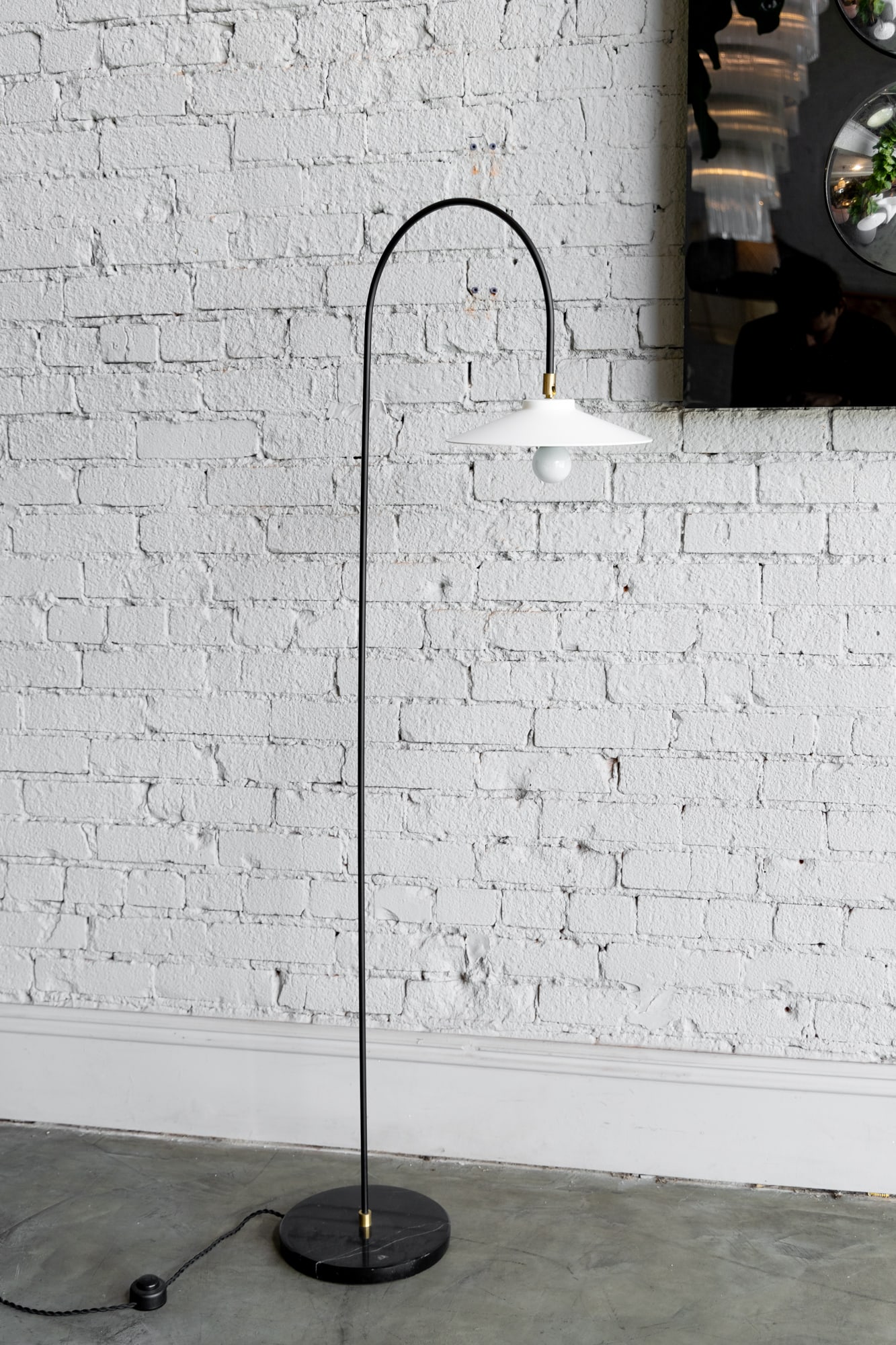 Adesso Imports Studio Line: Mid Century Modern-Style Arched Floor Lamp (1 of 7)