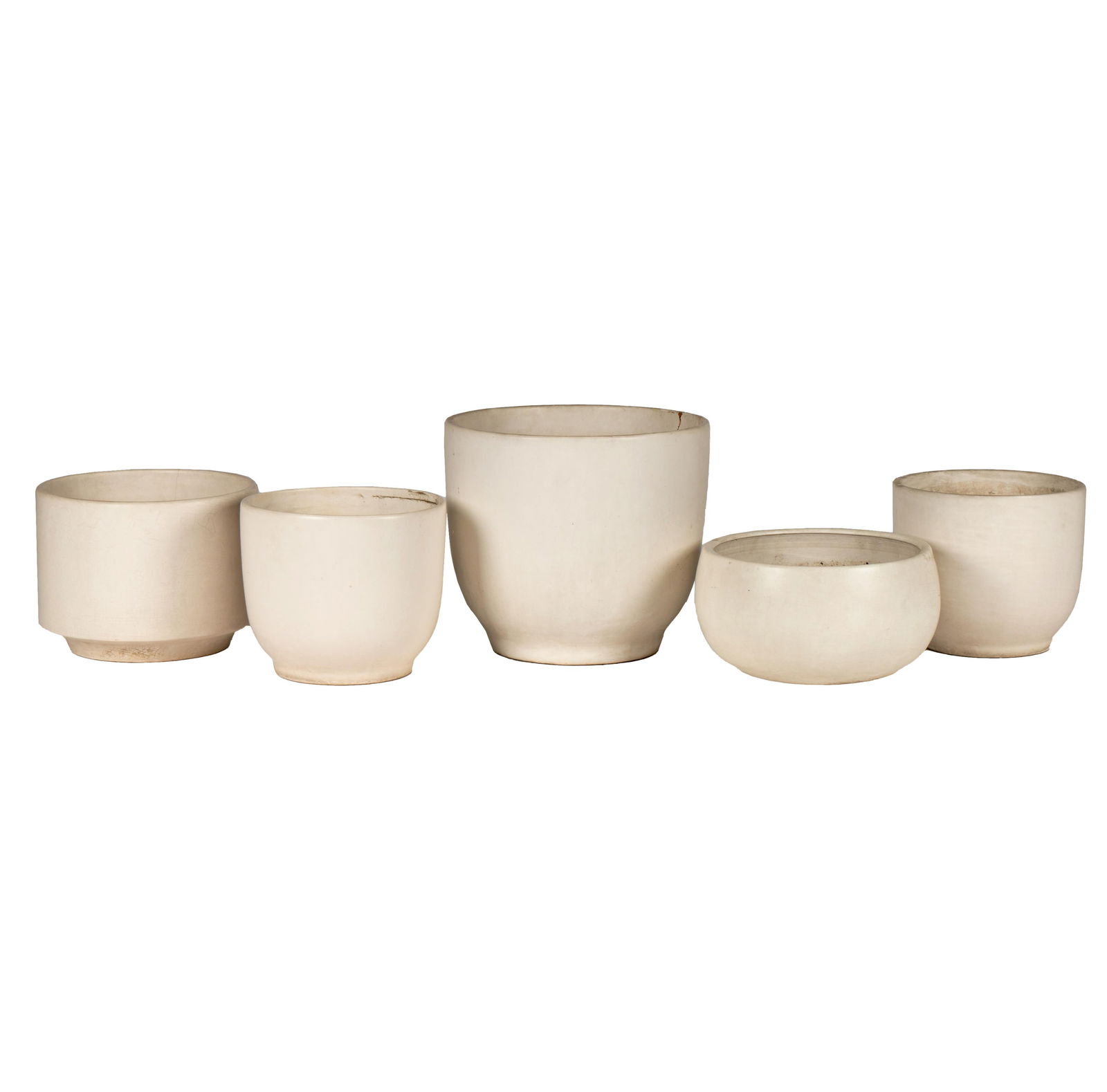 A Group of Five Gainey Pottery Planters (1 of 16)