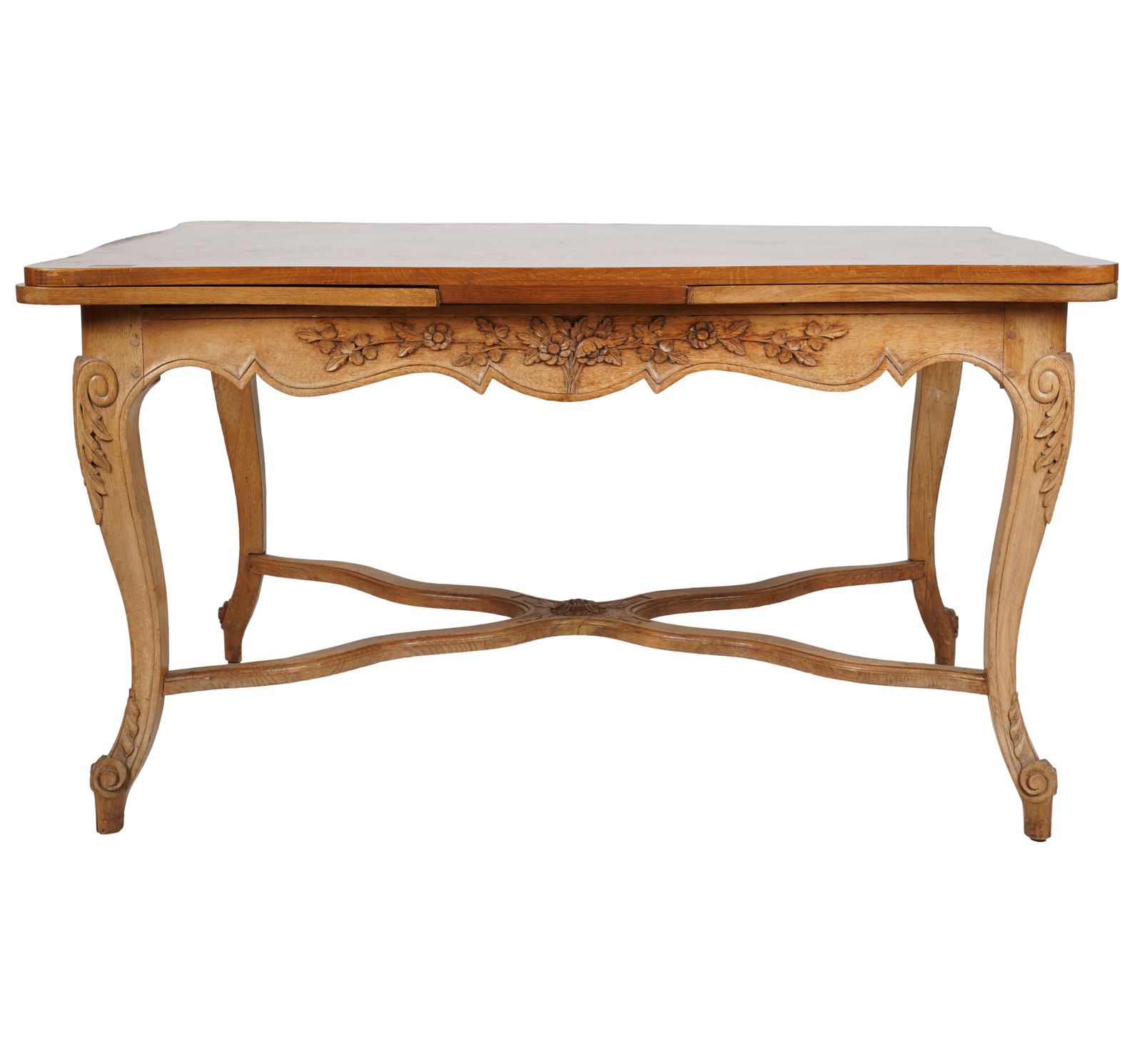 A French Provincial-Style Carved Dining Table (1 of 11)