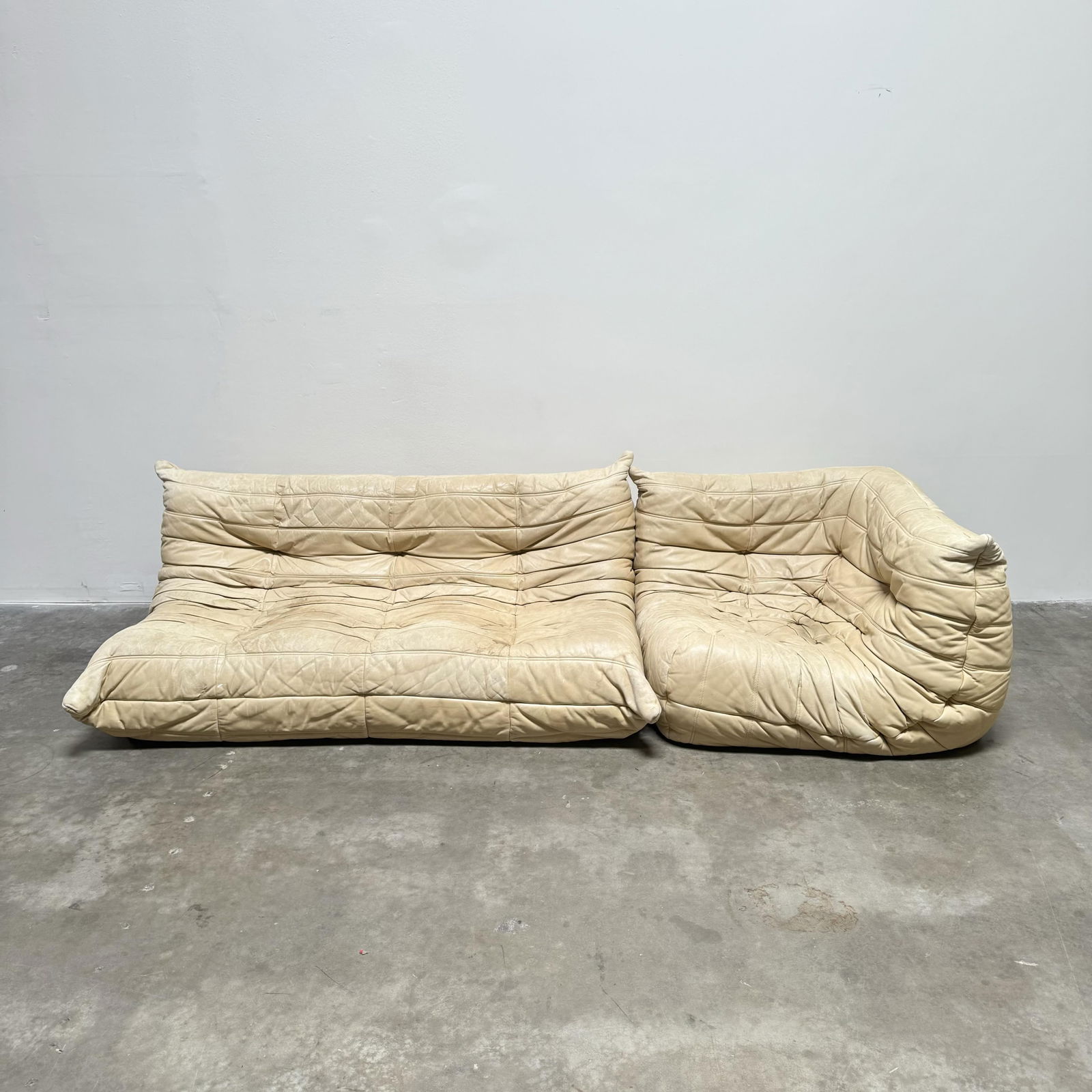 Michel Ducaroy for Ligne Roset: Leather Togo Sofa Set (1 of 20)