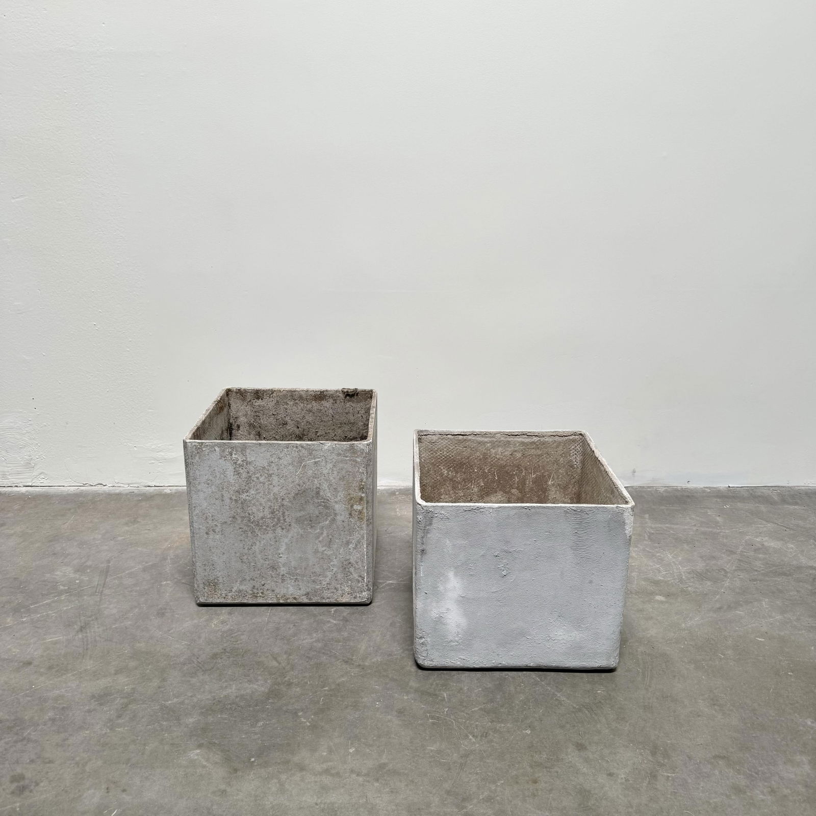 Willy Guhl: Two Cuboid Planters (1 of 8)