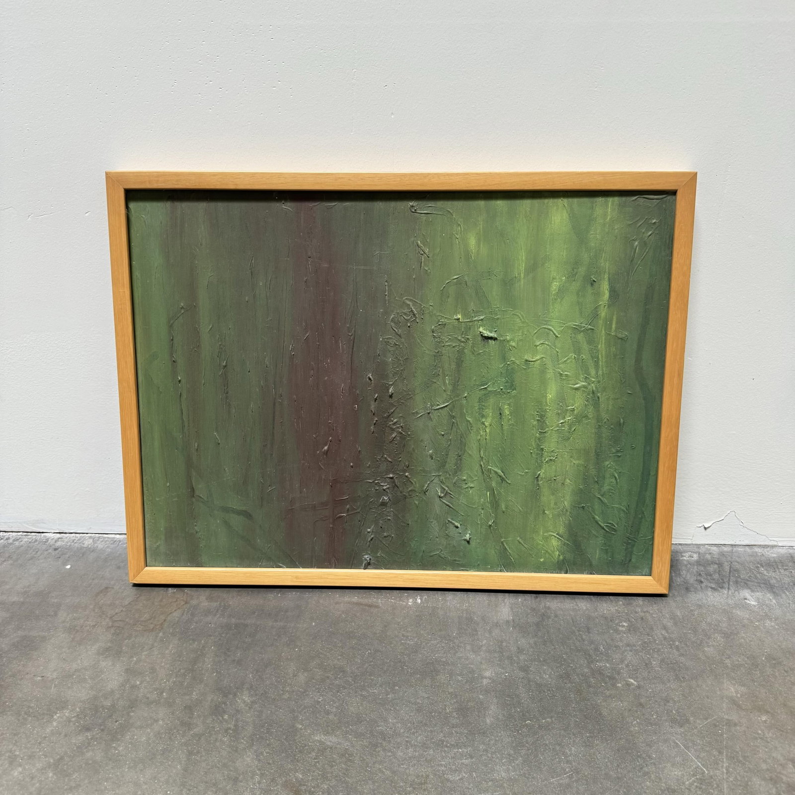 Edward Henry James Abstract: oil, unsigned Framed: 18 1/2 x 24 3/4 x 1 1/4 in. (47 x 62.9 x 3.2 cm.)
