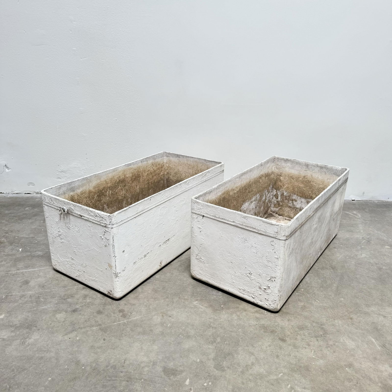Willy Guhl for Eternit: Pair of Large Trough Planters (1 of 8)
