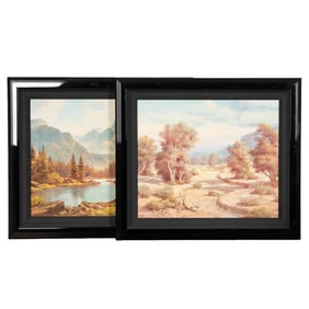 Anton Gutknecht (1907 - 1988): Two Works (Landscapes)