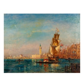 Continental School: Venetian Lagoon