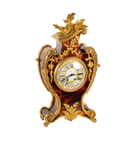 A Rococo-Style Mantel Clock