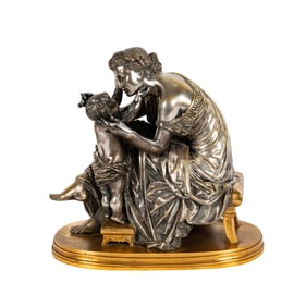 Henri Picard: (1840-1890): Woman with Child