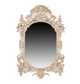 A Minton-Spidell R?gence-Style Carved Mirror