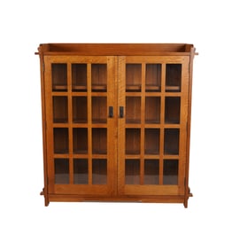 A Stickley Oak Bookcase