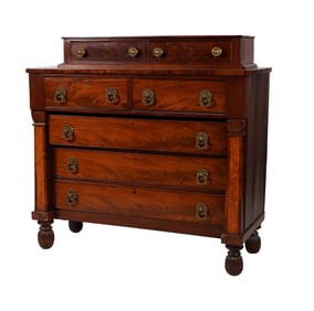 An Empire Mahogany Chest of Drawers