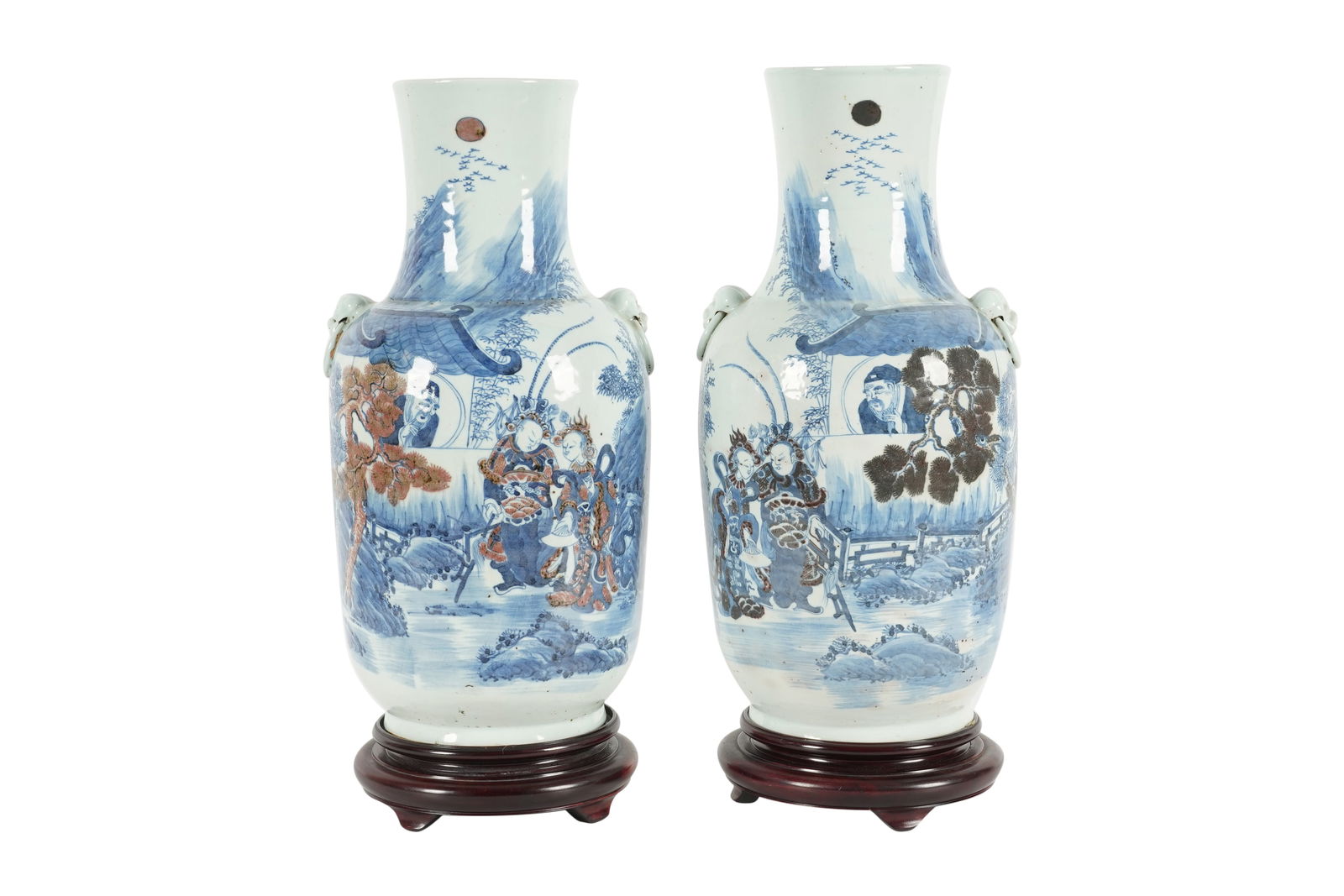 A Pair of Chinese Porcelain Vases (1 of 11)