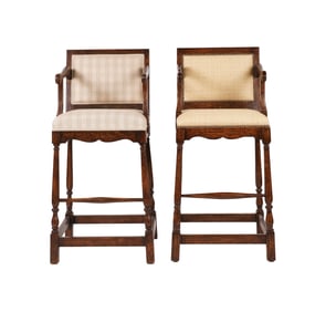 Two Minton-Spidell Bar Stools