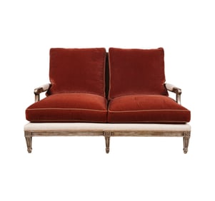 A Minton-Spidell Louis XVI-Style Settee