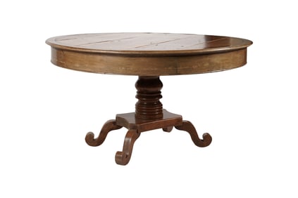 A Brazilian Pedestal Table