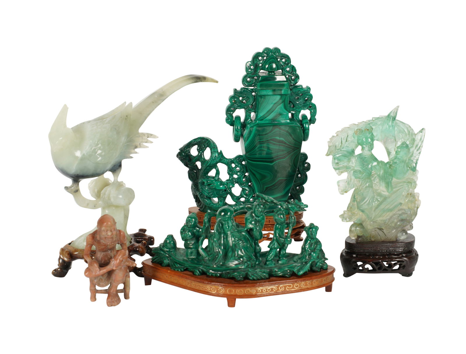 A Group of Chinese Stone Carvings (1 of 8)