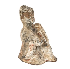 A Chinese Archaic Pottery Figure
