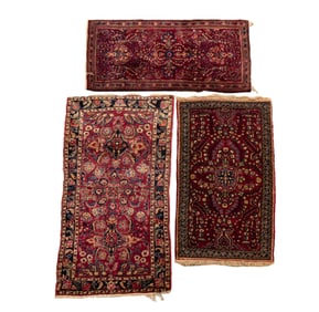Three Persian Runner Rugs