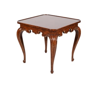 A Minton-Spidell Provincial-Style Game Table